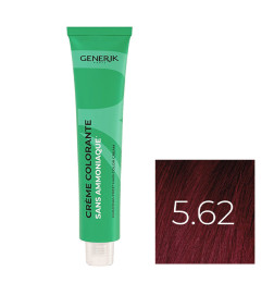 Coloration Sans Paraben N°5,62 Châtain Clair Rouge Irisé 100ml