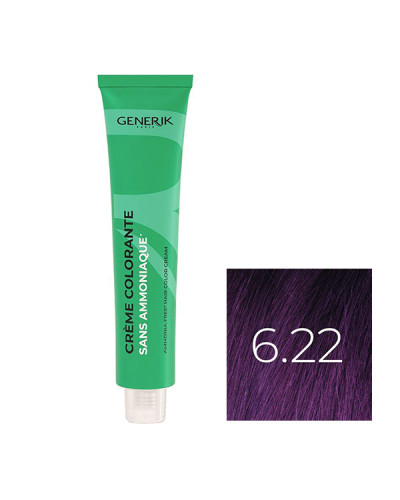 Coloration Sans Paraben N°6,22 Blond Foncé Violine Intense 100ml