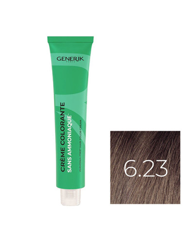 Coloration Sans Paraben N°6,23 Blond Irisé Doré 100ml