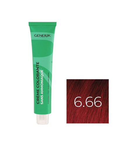 Coloration Sans Paraben N°6,66 Blond Foncé Rouge Intense 100ml