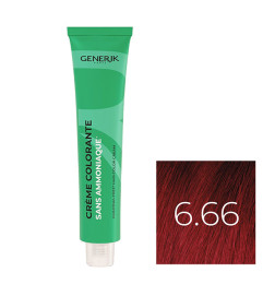 Coloration Sans Paraben N°6,66 Blond Foncé Rouge Intense 100ml