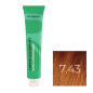 Coloration Sans Paraben N°7,43 Blond Cuiré Doré 100ml Coloration Sans Paraben N°7,43 Blond Cuiré Doré 100ml