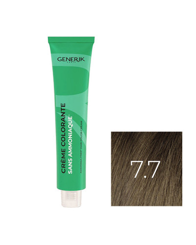 Coloration Sans Paraben N°7,7 Blond Marron 100ml