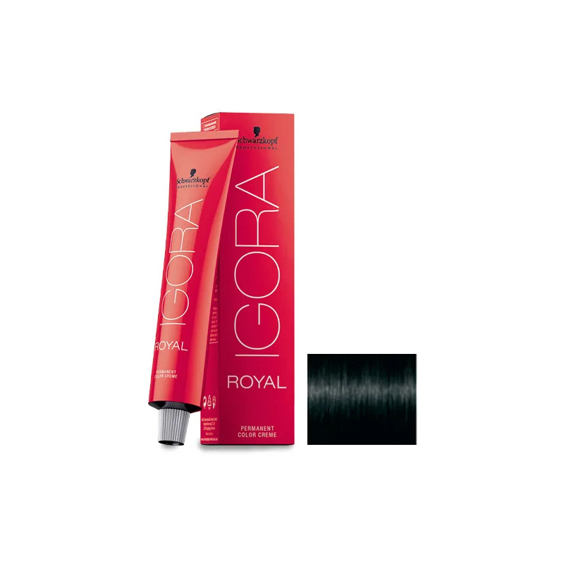 Igora Royal N° 1.0 Schwarzkopf 60ml
