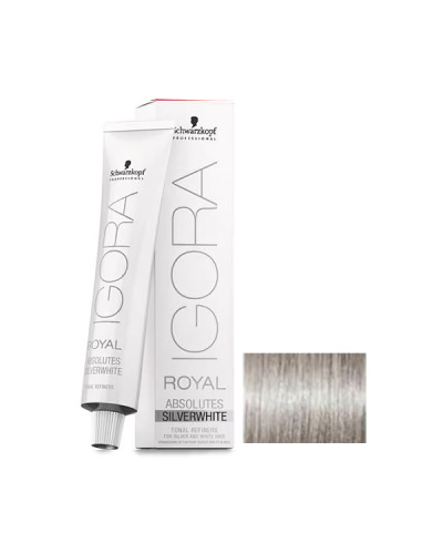 Igora Royal Absolutes Silverwhite Gris Acier Schwarzkopf 60ml