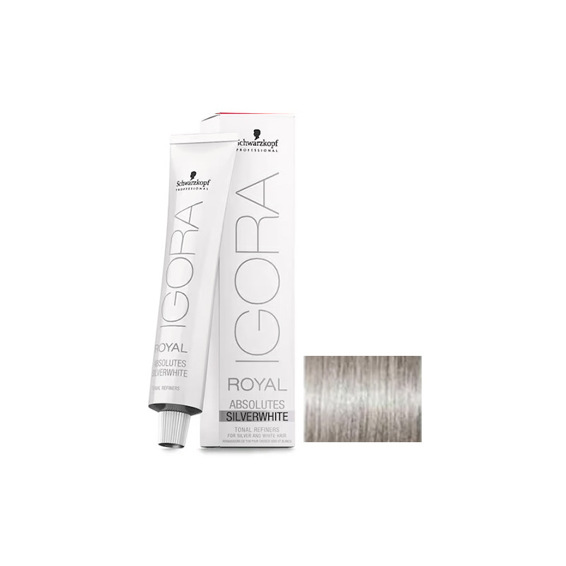 Igora Royal Absolutes Silverwhite Gris Acier Schwarzkopf 60ml