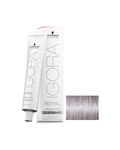 Igora Royal Absolutes Silverwhite Gris Lilas Schwarzkopf 60ml