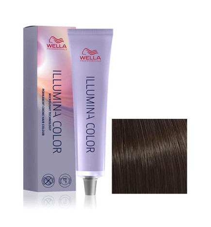Coloration Illumina N°5.7 Wella 60ml