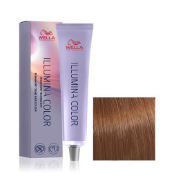 Coloration Illumina Color N°7.42 Blond Moyen Cuivré Mat Wella 60ml