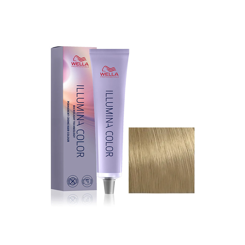 Coloration Illumina Color N°8.36 Blond Clair Doré Violine Wella 60ml