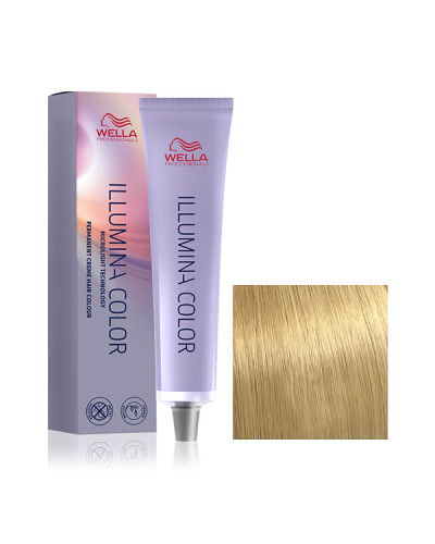 Coloration Illumina Color N°9.37 Blond Très Clair Doré Marron Wella 60ml
