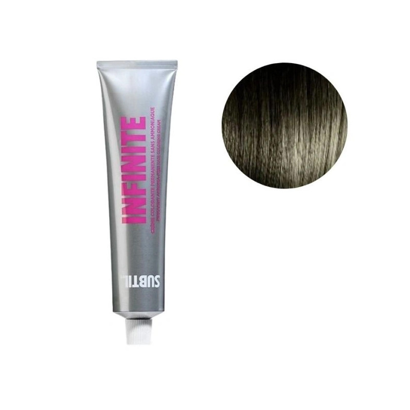 Crème Infinite N°5.12 Châtain Clair Cendré Irisés 60ml Crème Infinite N°5.12 Châtain Clair Cendré Irisés 60ml