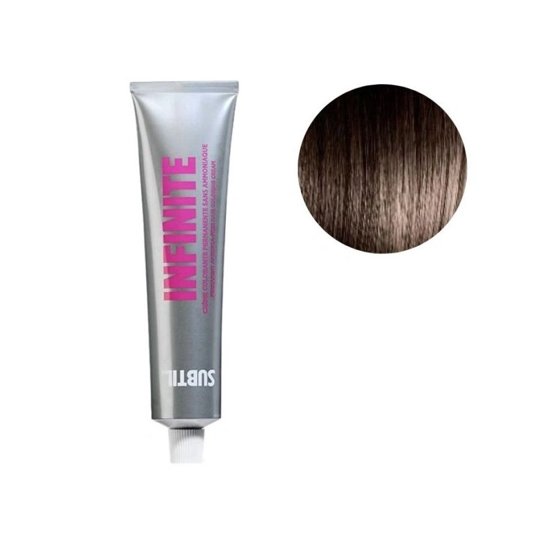 Crème Infinite N°5.35 Chatain Clair Doré Acajou 60ml Crème Infinite N°5.35 Chatain Clair Doré Acajou 60ml