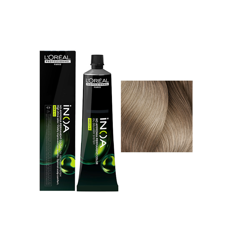Inoa N°10.12 Blond Très Très Clair Cendré Irisé L'Oréal Professionnel 60ml