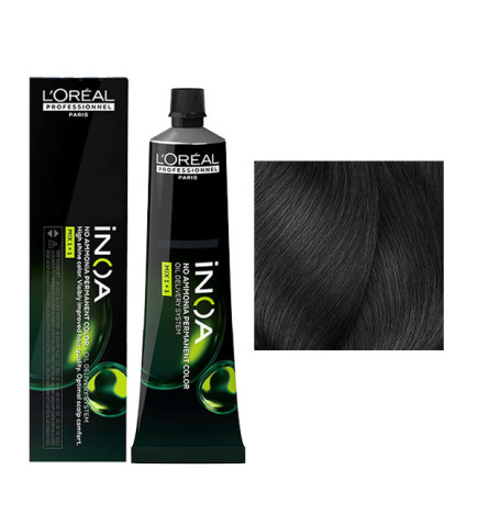 Coloration Inoa N°4 Châtain L'Oréal Professionnel 60ml