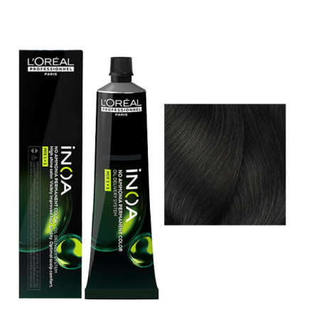 Coloration Inoa N°4.0 Châtain Profond L'Oréal Professionnel 60ml