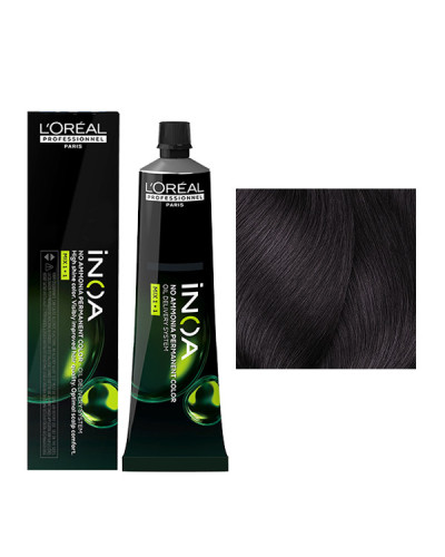 Coloration Inoa N°4.20 Châtain Violine Intense L'Oréal Professionnel 60ml