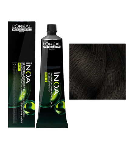 Coloration Inoa N°4.3 Châtain Doré L'Oréal Professionnel 60ml