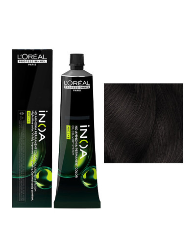 Coloration Inoa N°4.8 Châtain Mocca L'Oréal Professionnel 60ml