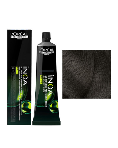 Coloration Inoa N°5 Châtain Clair L'Oréal Professionnel 60ml