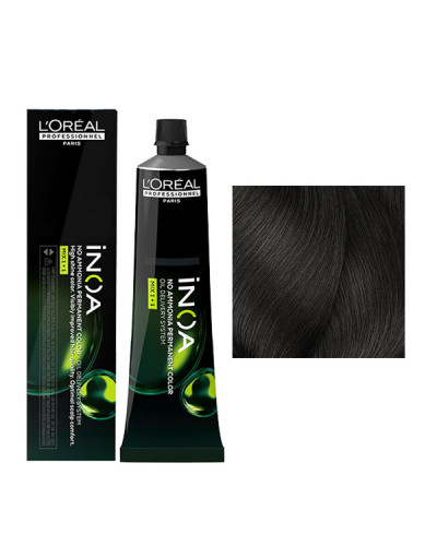Coloration Inoa N°5.0 Châtain Clair Profond L'Oréal Professionnel 60ml