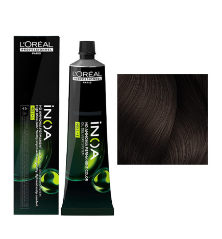 Coloration Inoa N° 5.25 ChâtaIn ClaIr Irisé Acajou L'Oréal Professionnel 60ml