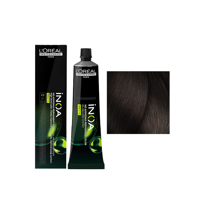 Inoa N° 5.8 ChâtaIn ClaIr Mocca L'Oréal Professionnel 60ml