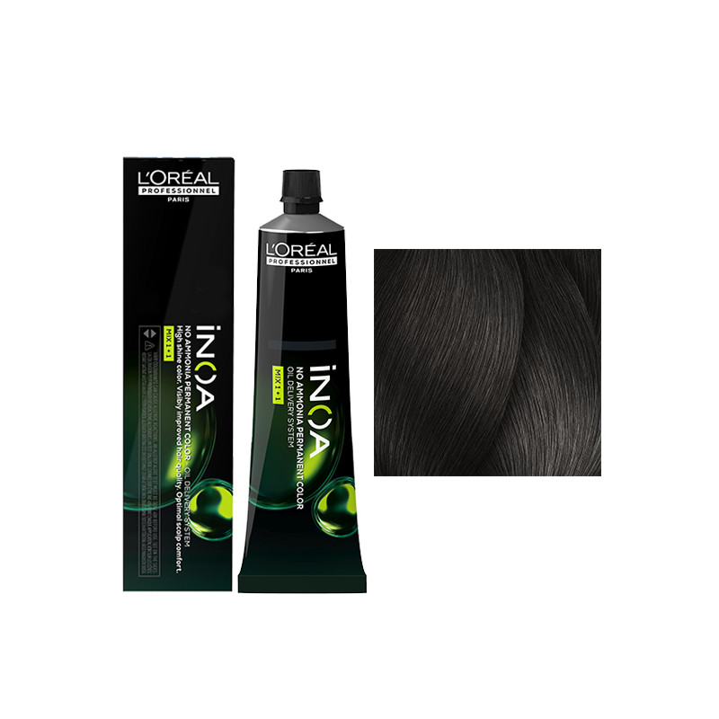 Inoa N° 6.11 Blond Foncé Cendré Profond L'Oréal Professionnel 60ml