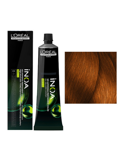 Coloration Inoa N° 6.45 Blond Foncé Cuivré Acajou L'Oréal Professionnel 60ml