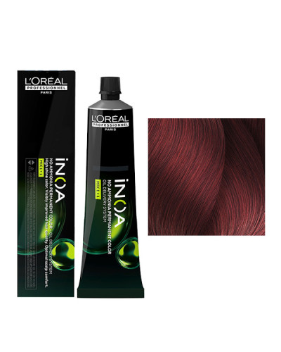 Coloration Inoa N° 6.66 Blond Foncé Rouge Profond L'Oréal Professionnel 60ml