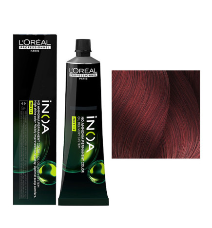 Coloration Inoa N° 6.66 Blond Foncé Rouge Profond L'Oréal Professionnel 60ml