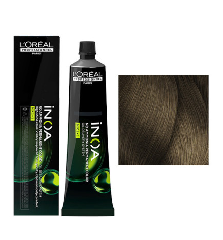 Coloration Inoa N° 7 Blond L'Oréal Professionnel 60ml