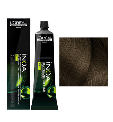 Coloration Inoa N° 7.13 Blond Cendré Doré L'Oréal Professionnel 60ml
