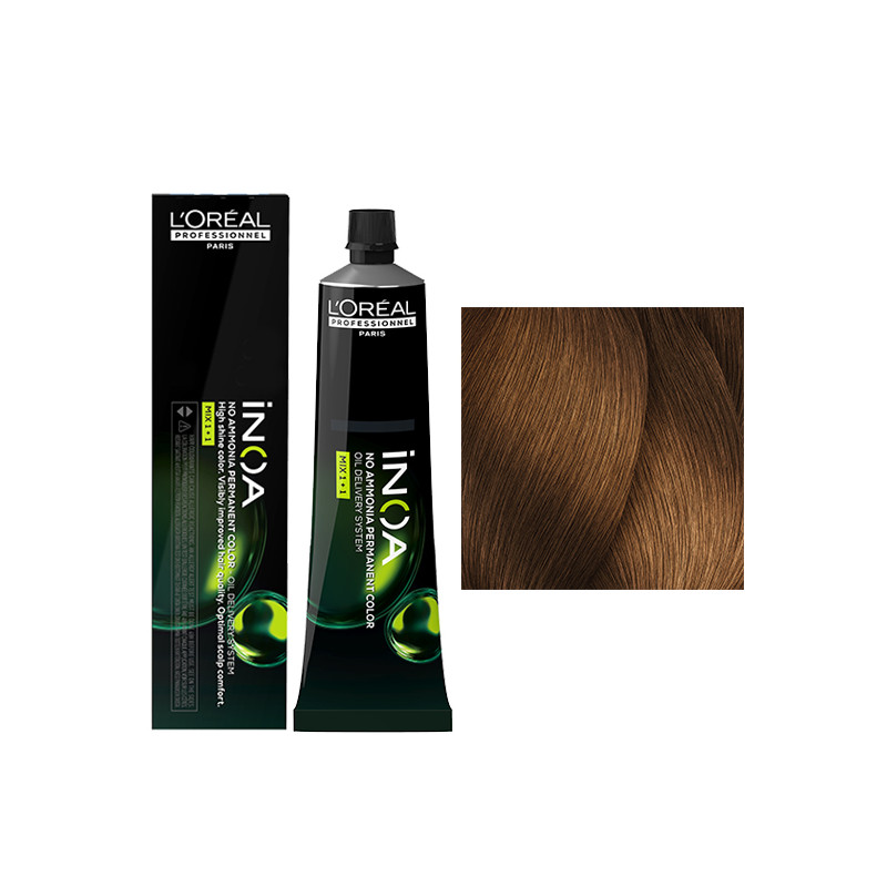 Inoa N° 7.34 Blond Doré Cuivré L'Oréal Professionnel 60gr