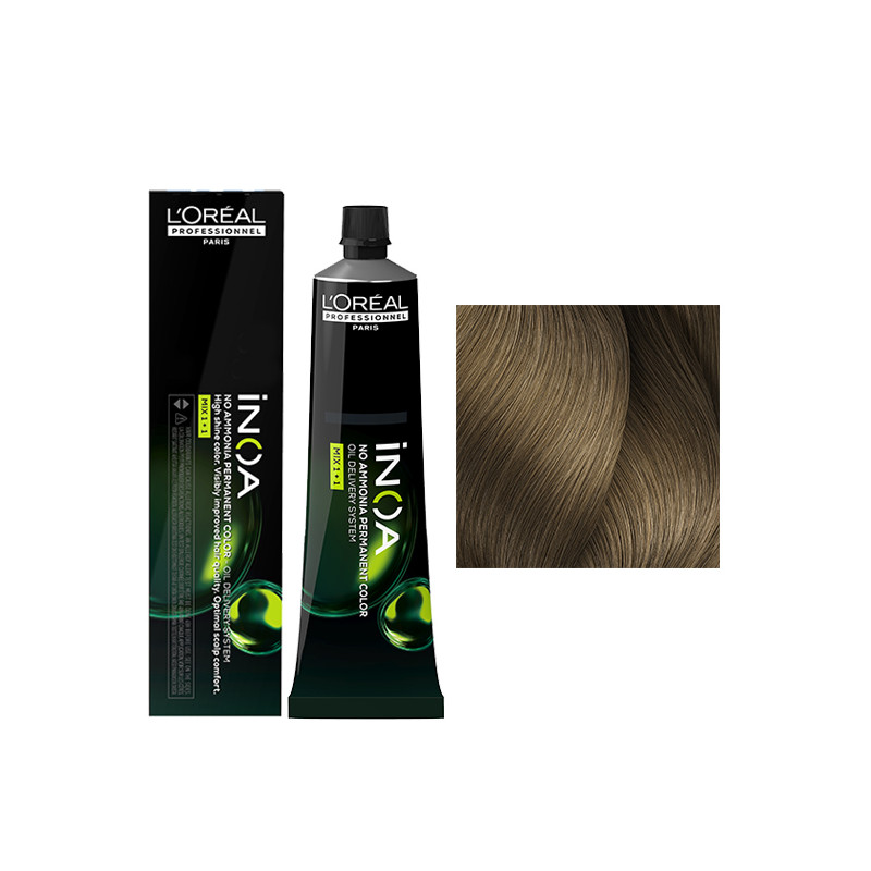 Inoa N°8 Blond Clair L'Oréal Professionnel 60ml