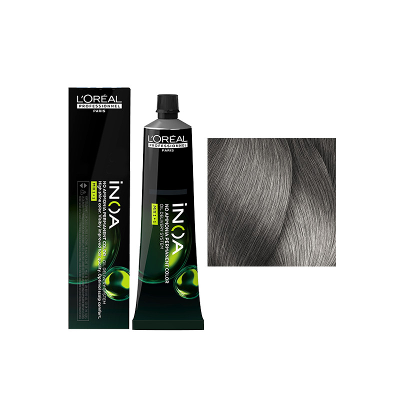 Inoa N°8.11 Blond Clair  Cendré Profond L'Oréal Professionnel 60ml