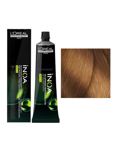 Coloration Inoa N°8.34 Blond Clair Doré Acajou L'Oréal Professionnel 60ml