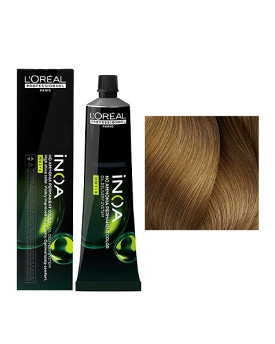 Coloration Inoa N°8.3 Blond Clair Doré Fondamentale L'Oréal Professionnel 60ml