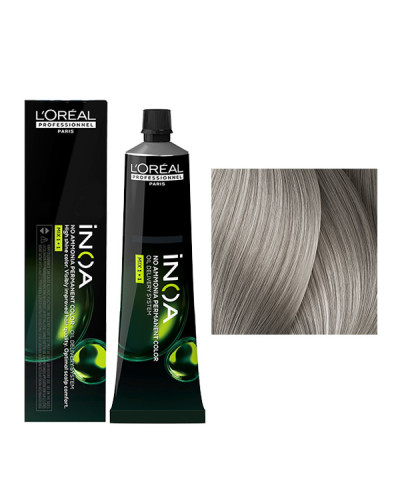 Coloration Inoa N°9.1 Blond Très Clair Cendré L'Oréal Professionnel 60ml