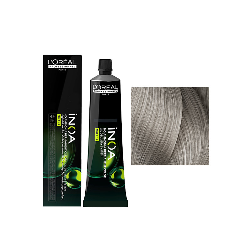 Inoa N°9.1 Blond Très Clair Cendré L'Oréal Professionnel 60ml