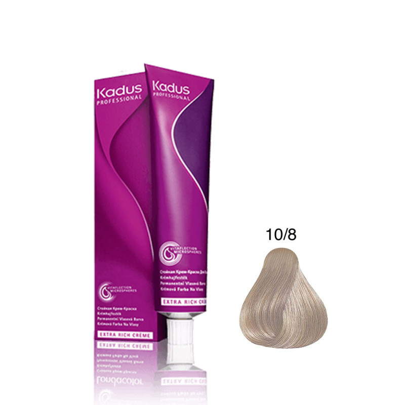 Coloration Permanente Kadus N°10/8 60ml Coloration Permanente Kadus N°10/8 60ml
