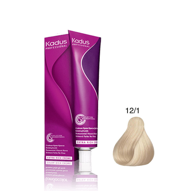 Coloration Permanente Kadus N°12/1 60ml Coloration Permanente Kadus N°12/1 60ml