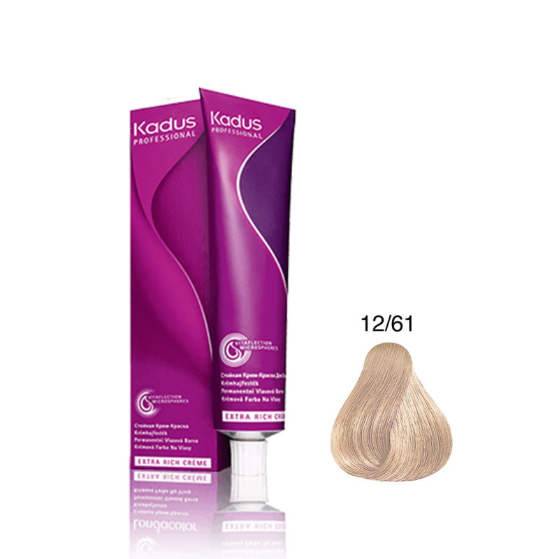 Coloration Permanente Kadus N°12/61 60ml Coloration Permanente Kadus N°12/61 60ml