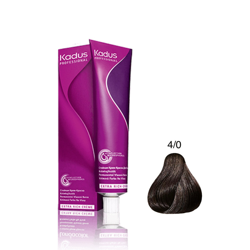 Coloration Permanente Kadus N°4/0 60ml