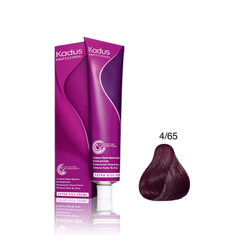 Coloration Permanente Kadus N°4/65 60ml Coloration Permanente Kadus N°4/65 60ml
