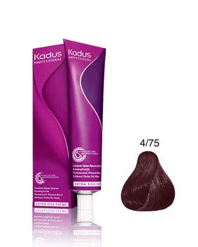 Coloration Permanente Kadus N°4/75 60ml