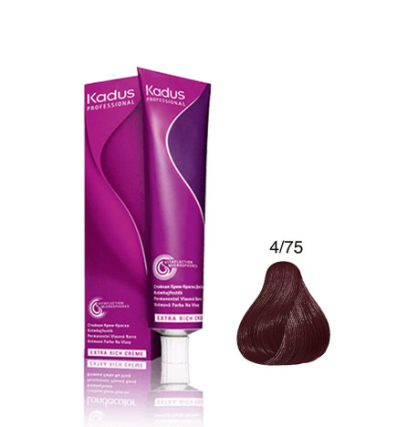 Coloration Permanente Kadus N°4/75 60ml