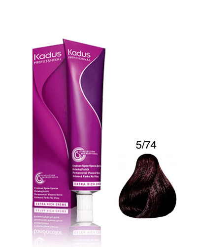 Coloration Permanente Kadus N°5/74 60ml