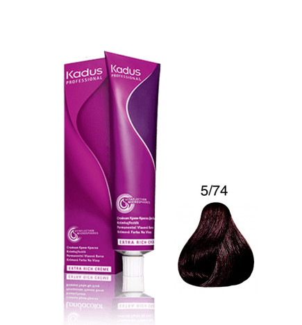 Coloration Permanente Kadus N°5/74 60ml