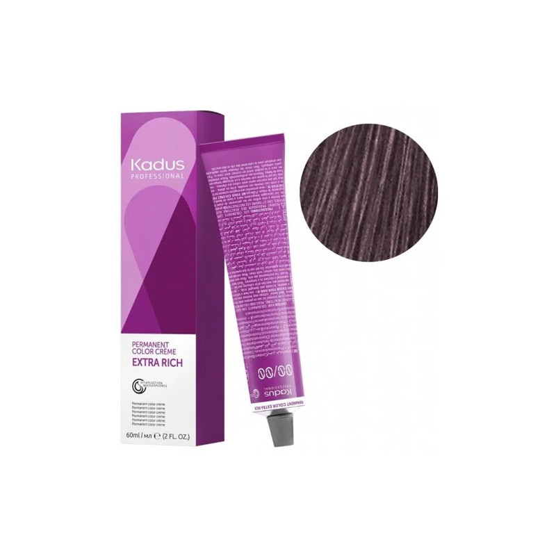 Coloration Permanente Kadus N°6,06- Blond Foncé Naturel Violine- 60ml